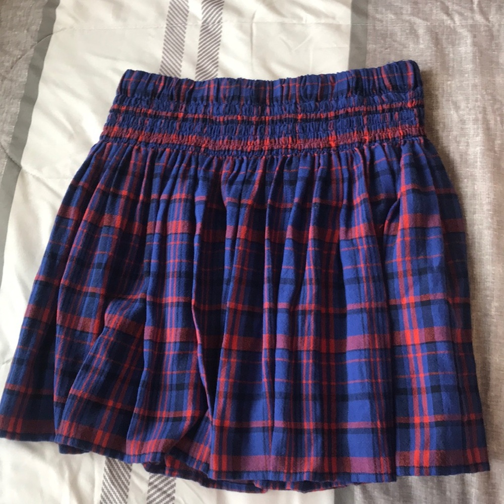 Plaid skirt